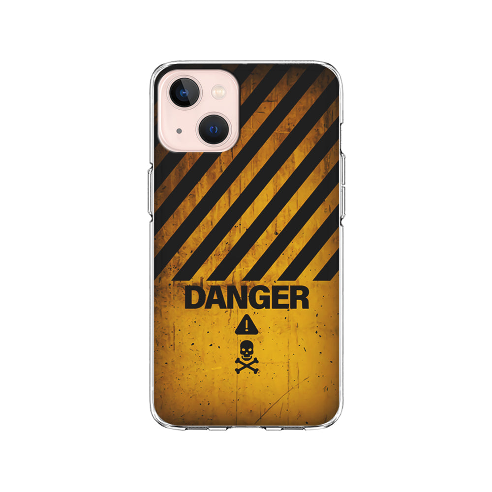 Danger Symbol iPhone 15 Plus Case