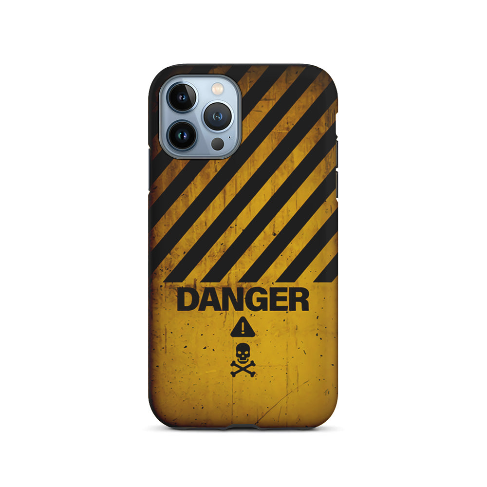 Danger Symbol iPhone 15 Pro Case