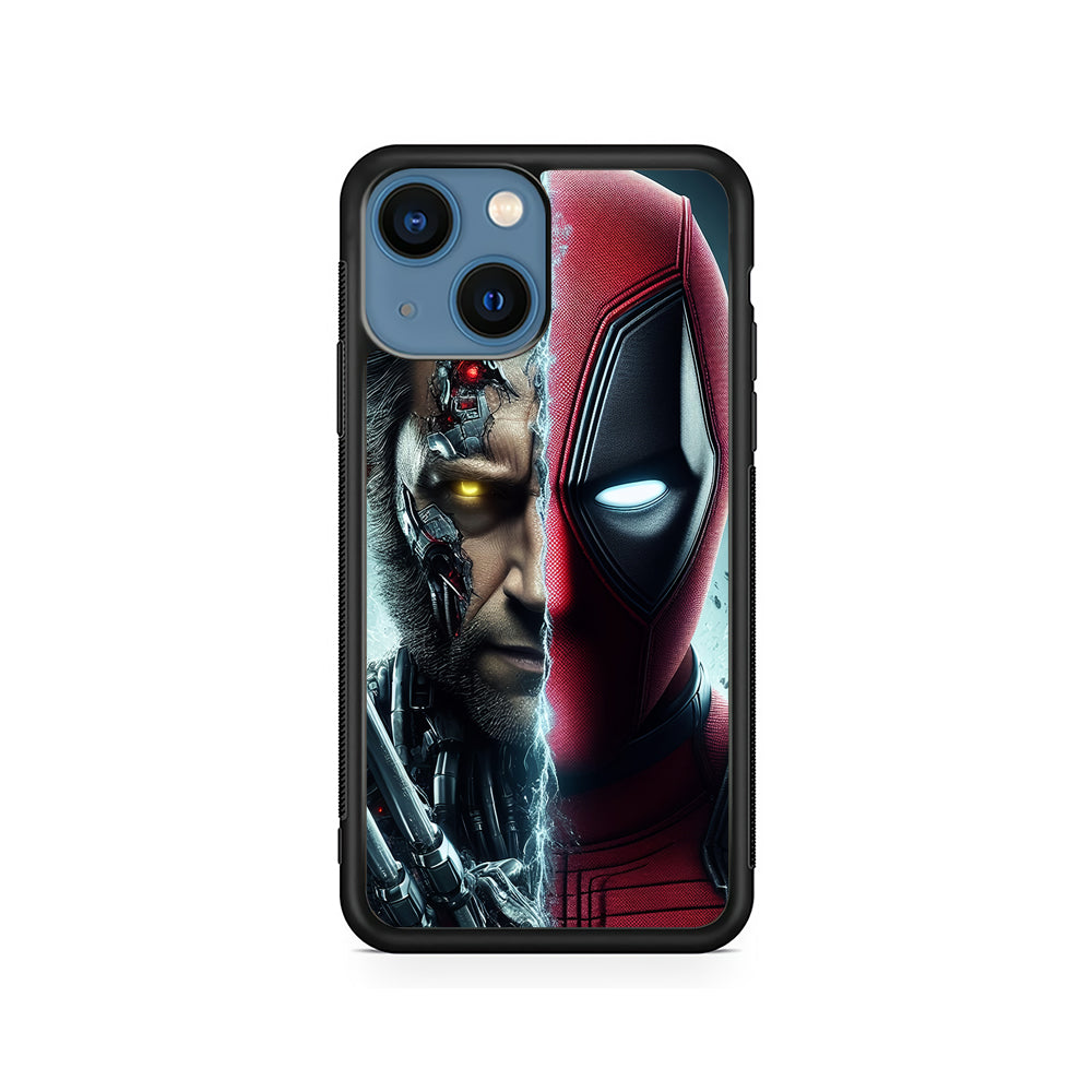 Deadpool and Wolverine Cooperation iPhone 15 Plus Case