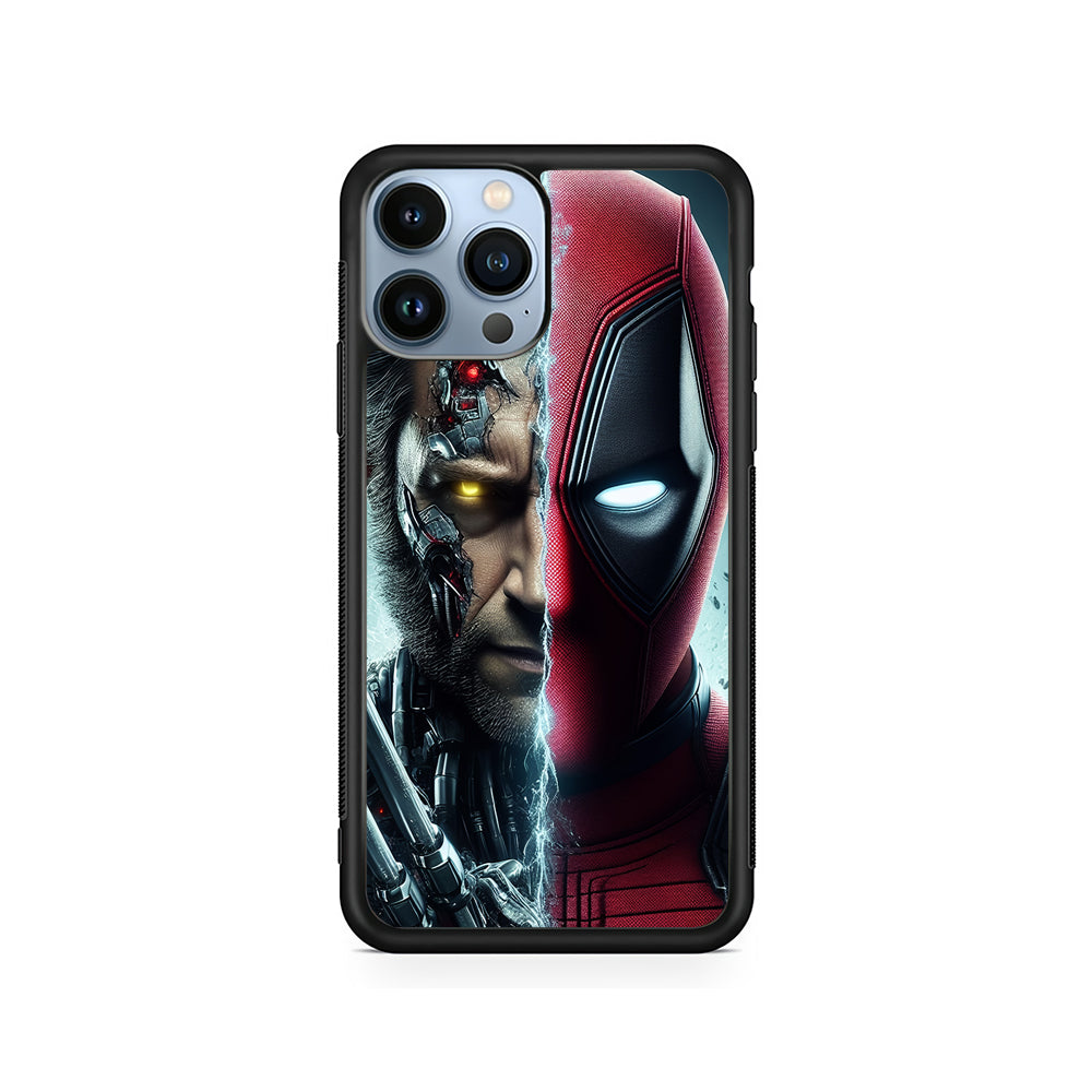 Deadpool and Wolverine Cooperation iPhone 15 Pro Case