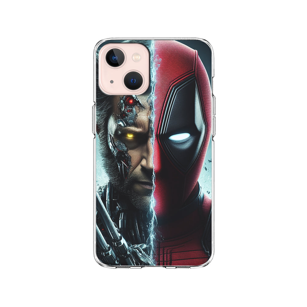 Deadpool and Wolverine Cooperation iPhone 15 Plus Case