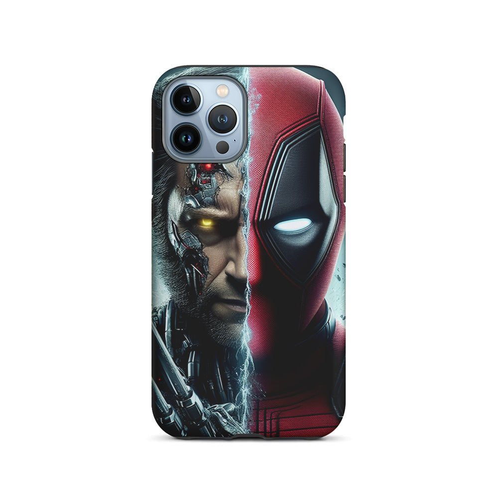 Deadpool and Wolverine Cooperation iPhone 15 Pro Case