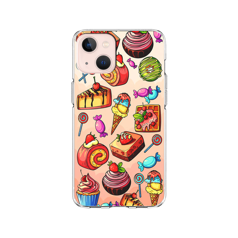 Delicious Colorful Sweets Collection iPhone 15 Plus Case