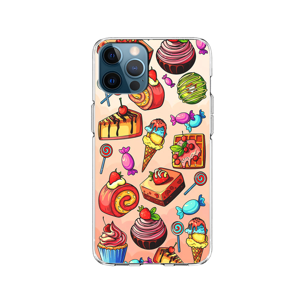 Delicious Colorful Sweets Collection iPhone 15 Pro Case