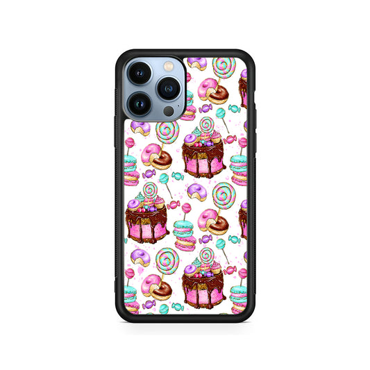 Delicious Donuts Cakes Candy iPhone 15 Pro Case