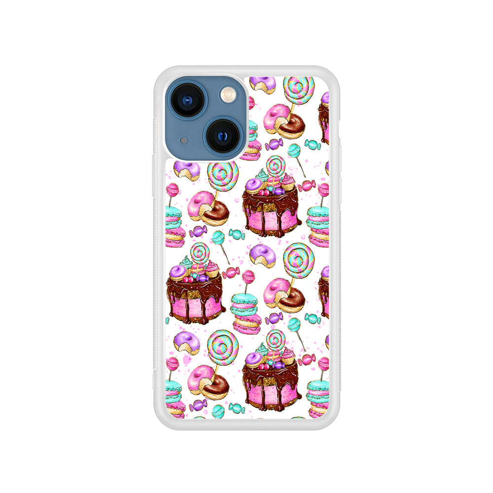 Delicious Donuts Cakes Candy iPhone 15 Plus Case