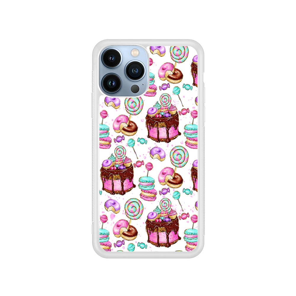 Delicious Donuts Cakes Candy iPhone 15 Pro Case