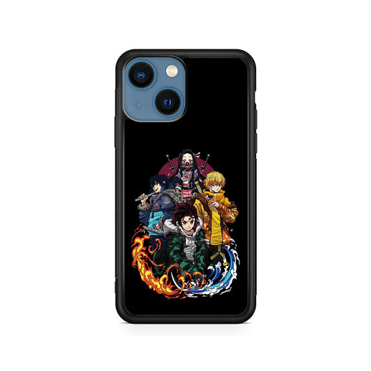 Demon Slayer Hoodie Style iPhone 15 Plus Case