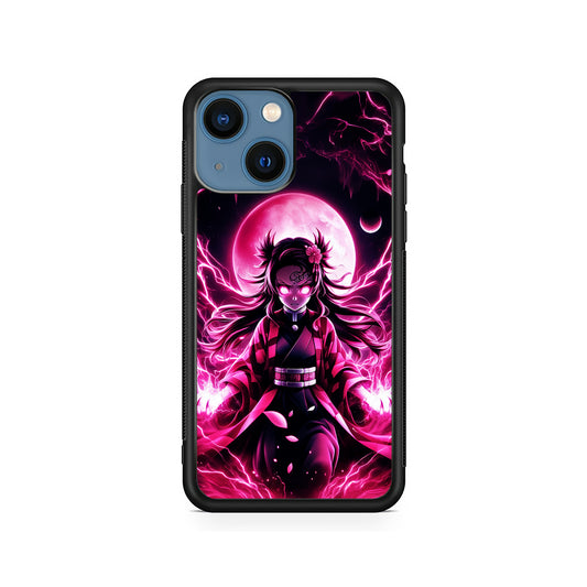 Demon Slayer Nezuko Battle Mode iPhone 15 Plus Case