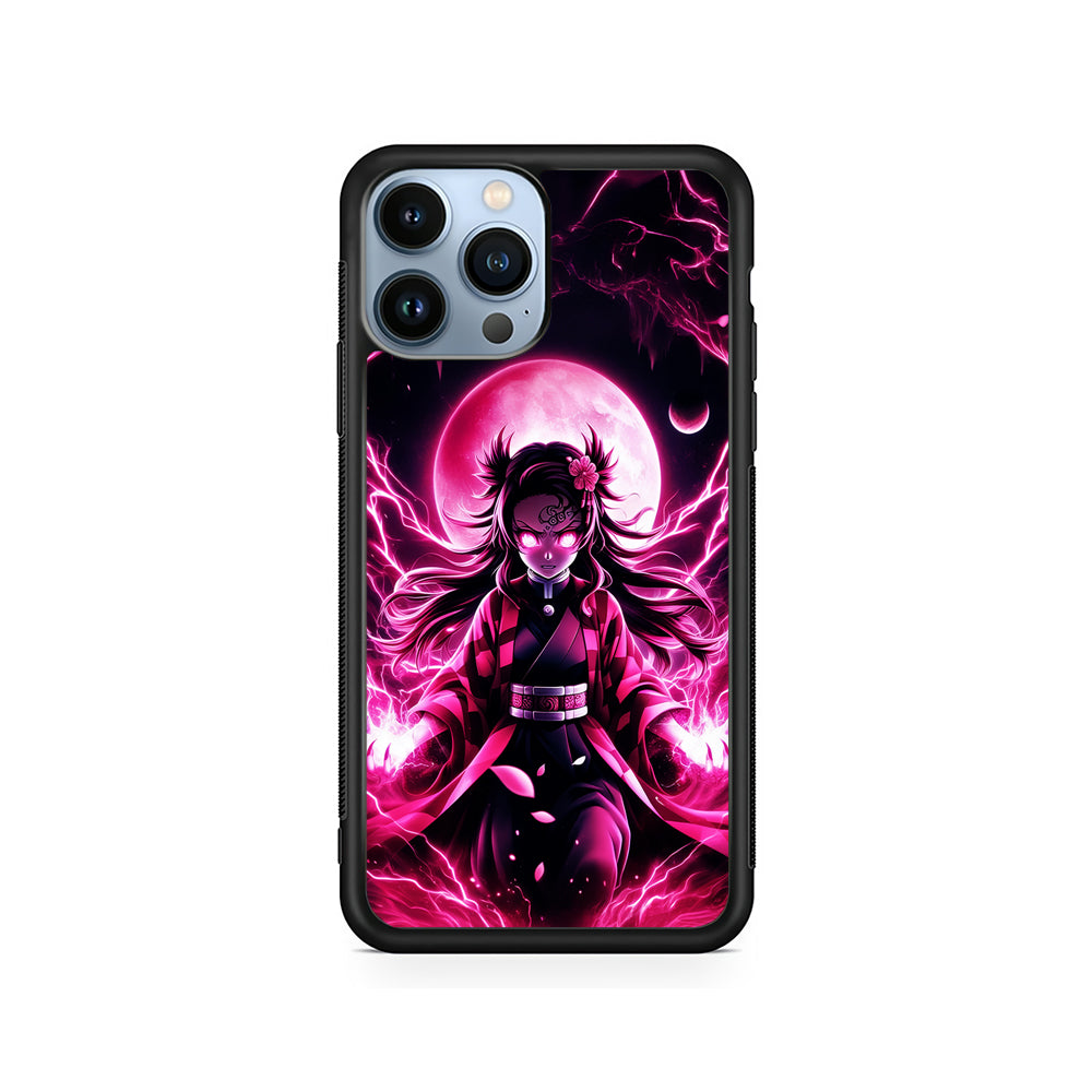 Demon Slayer Nezuko Battle Mode iPhone 15 Pro Case