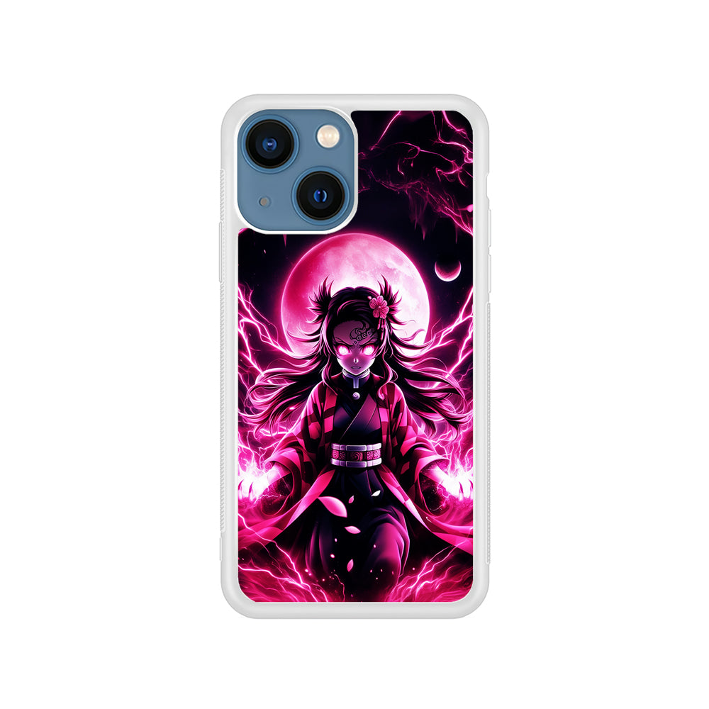 Demon Slayer Nezuko Battle Mode iPhone 15 Plus Case