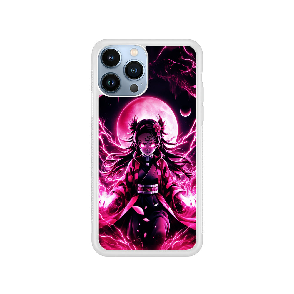 Demon Slayer Nezuko Battle Mode iPhone 15 Pro Case