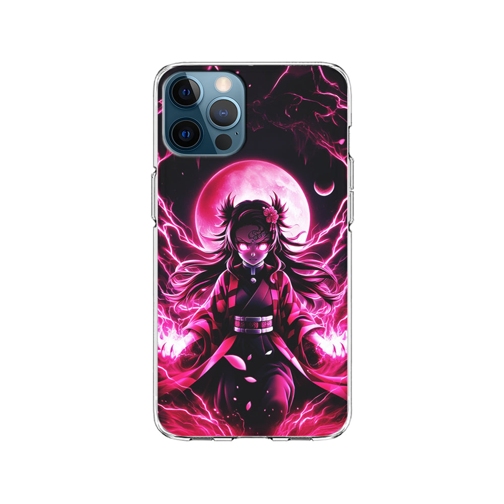 Demon Slayer Nezuko Battle Mode iPhone 15 Pro Case