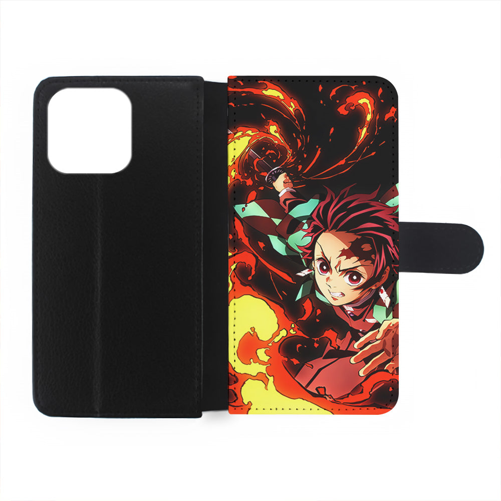 Demon Slayer Tanjiro Battle Mode iPhone 15 Plus Case