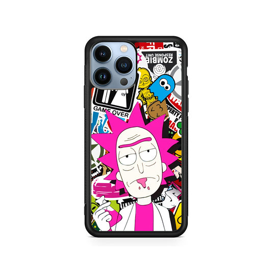 Dr Rick Sanchez Scientist iPhone 15 Pro Case