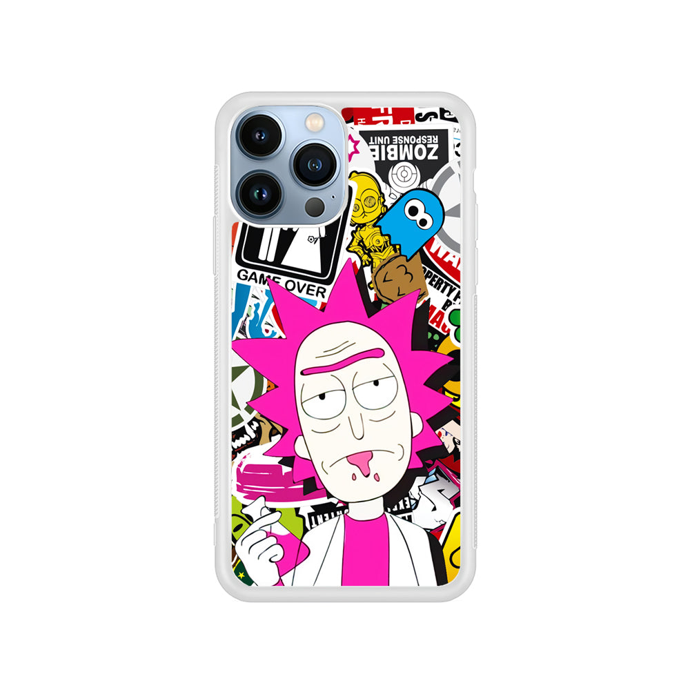 Dr Rick Sanchez Scientist iPhone 14 Pro Case