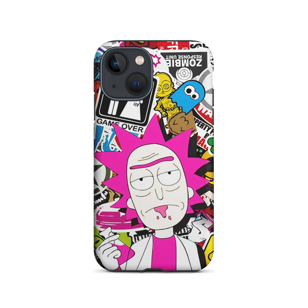 Dr Rick Sanchez Scientist iPhone 14 Case