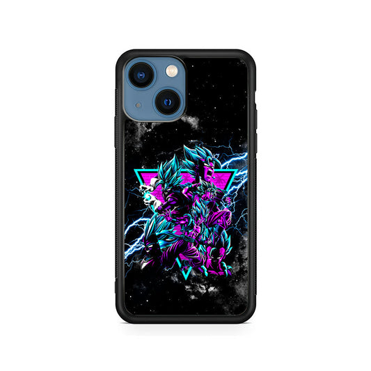 Dragon Ball Triangle of Force iPhone 15 Plus Case