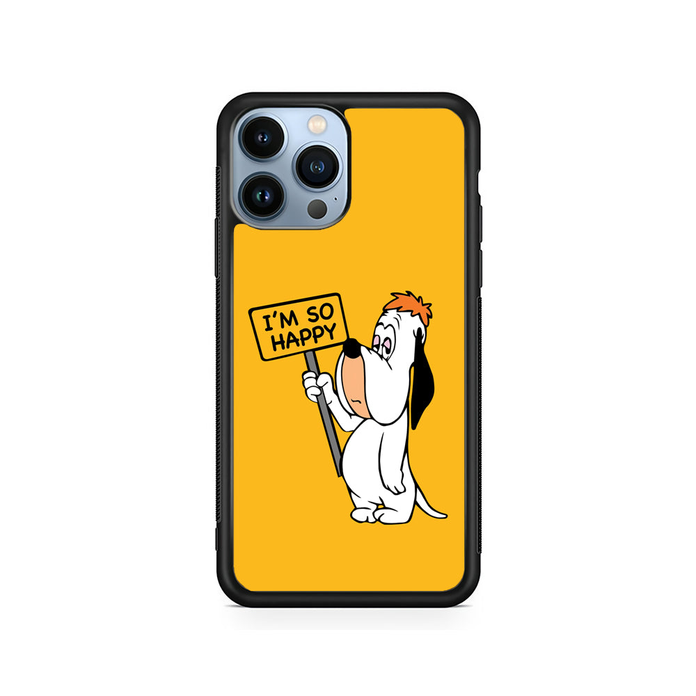 Droopy Dog I'm So Happy iPhone 15 Pro Case