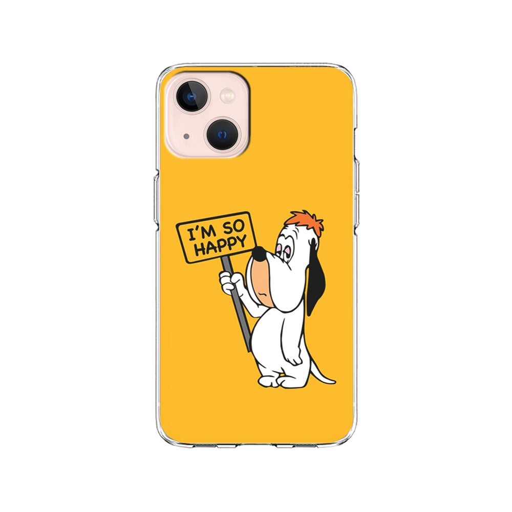 Droopy Dog I'm So Happy iPhone 15 Plus Case