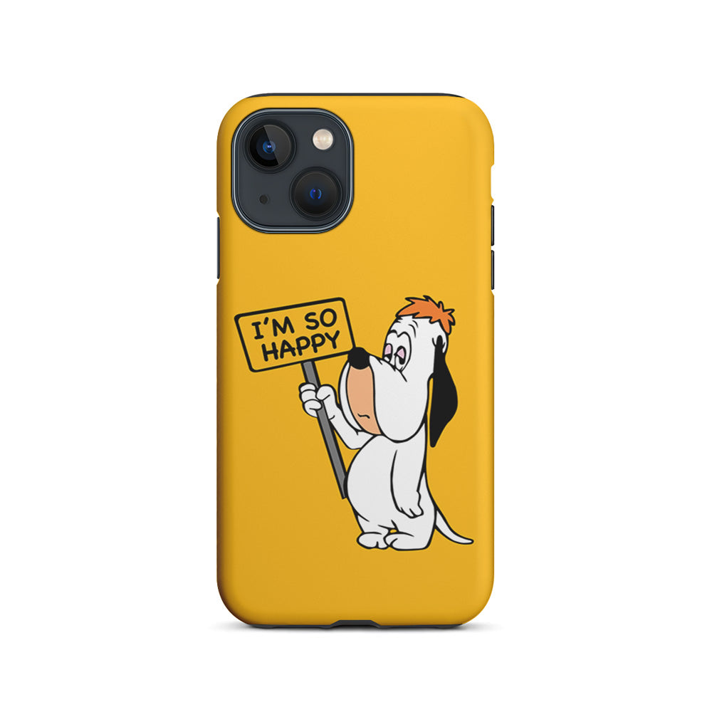 Droopy Dog I'm So Happy iPhone 15 Plus Case