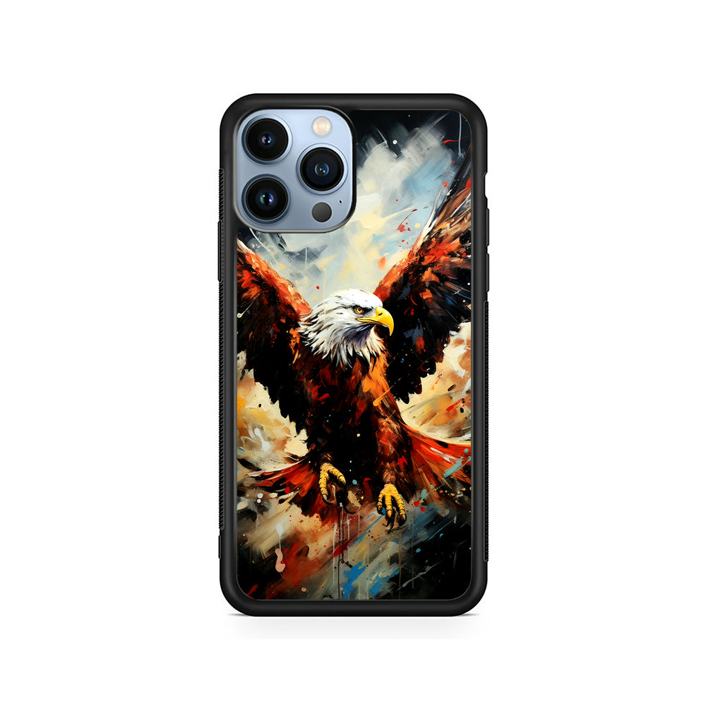 Eagle Flying In The Sky iPhone 15 Pro Case