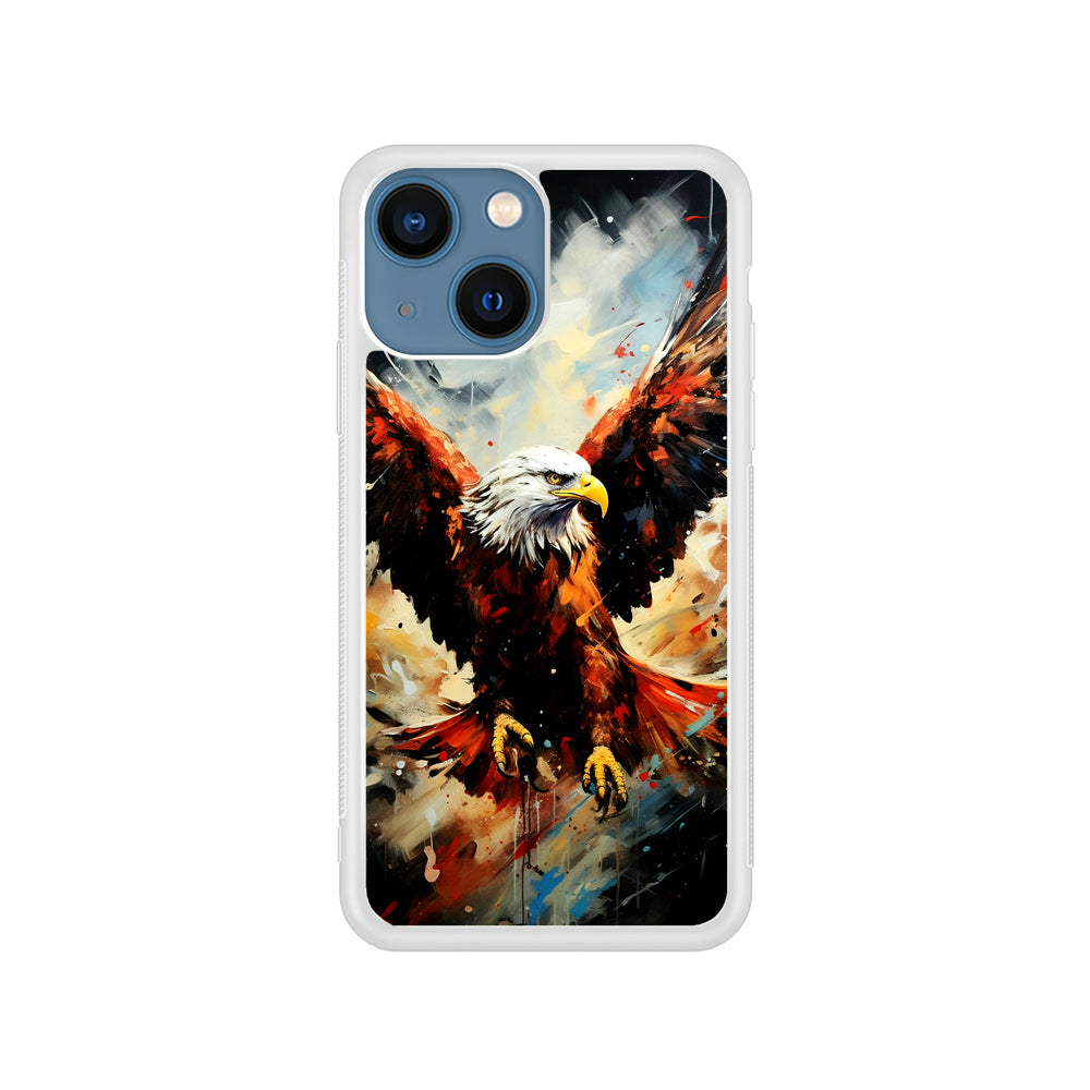 Eagle Flying In The Sky iPhone 15 Plus Case