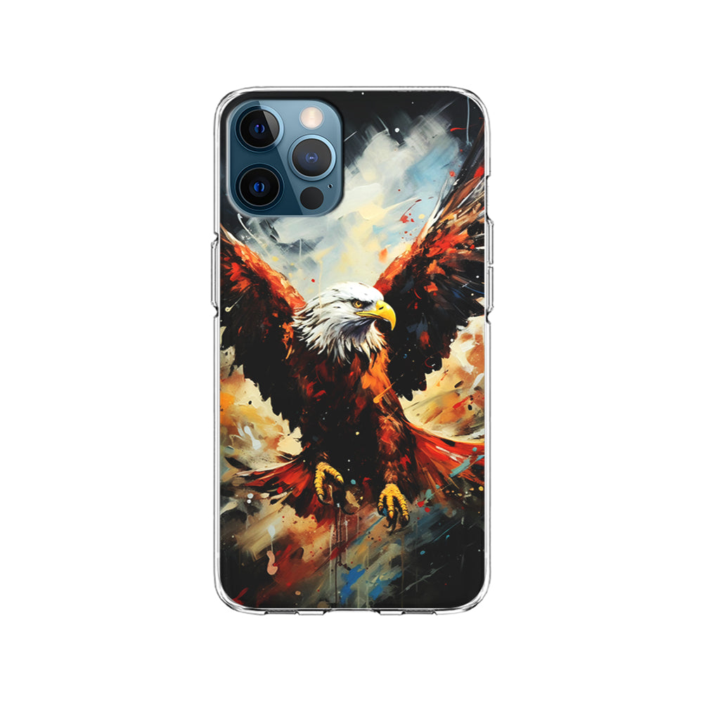 Eagle Flying In The Sky iPhone 15 Pro Case