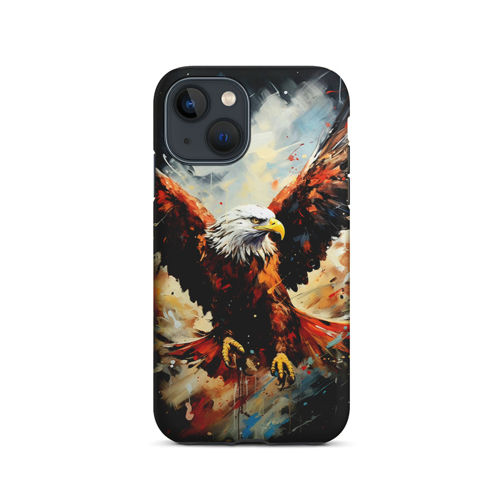 Eagle Flying In The Sky iPhone 15 Plus Case