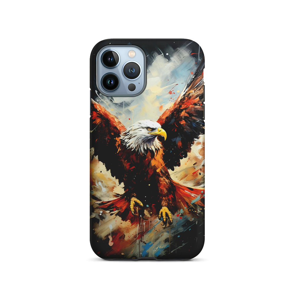 Eagle Flying In The Sky iPhone 15 Pro Case