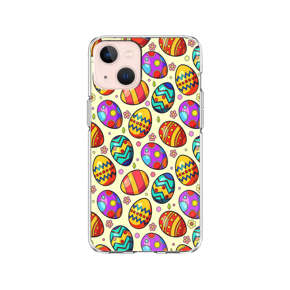 Easter Eggs Colorful Pattern iPhone 15 Plus Case