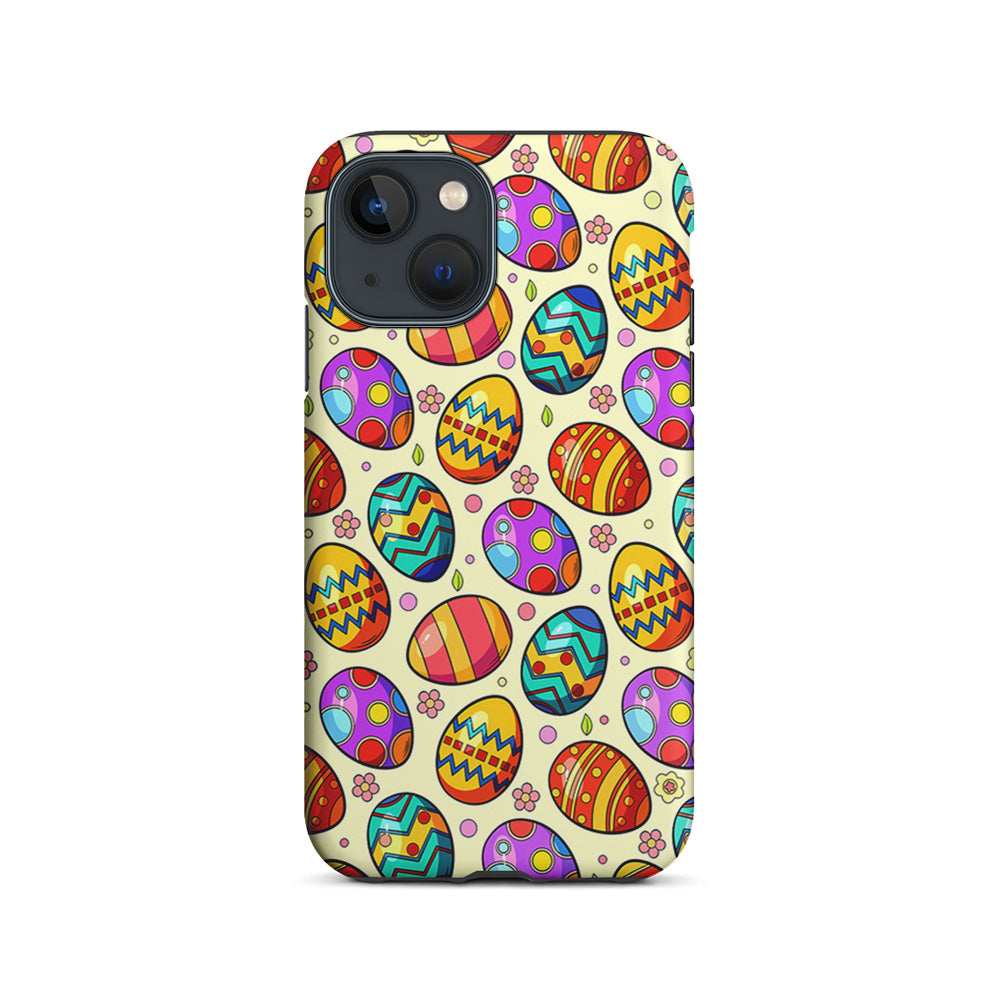 Easter Eggs Colorful Pattern iPhone 15 Plus Case