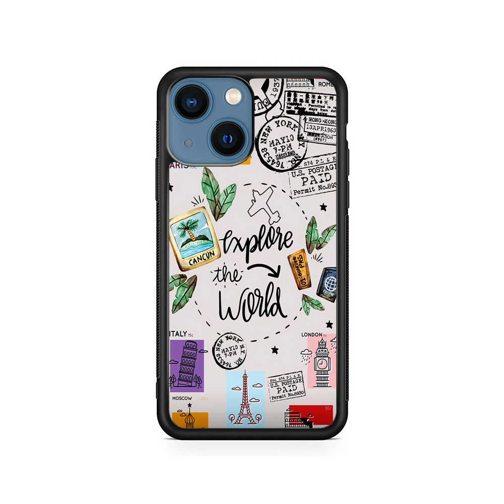 Explore The World Travel iPhone 15 Plus Case