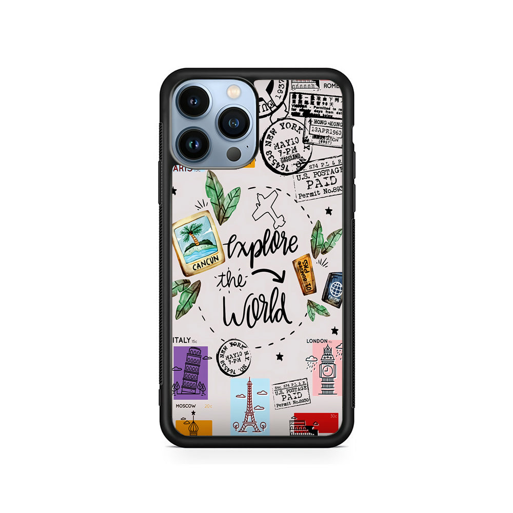 Explore The World Travel iPhone 15 Pro Case