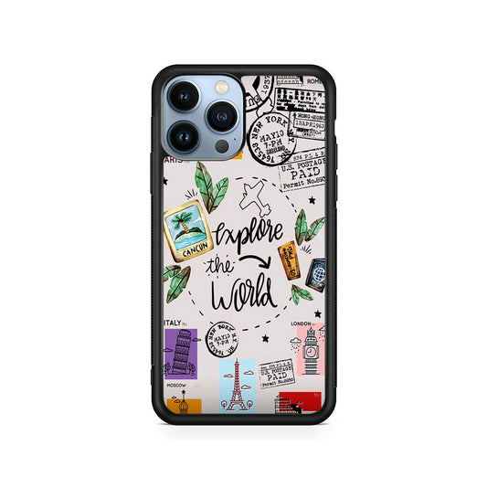 Explore The World Travel iPhone 15 Pro Case