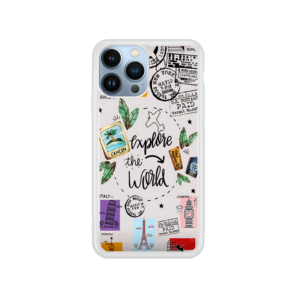 Explore The World Travel iPhone 15 Pro Case