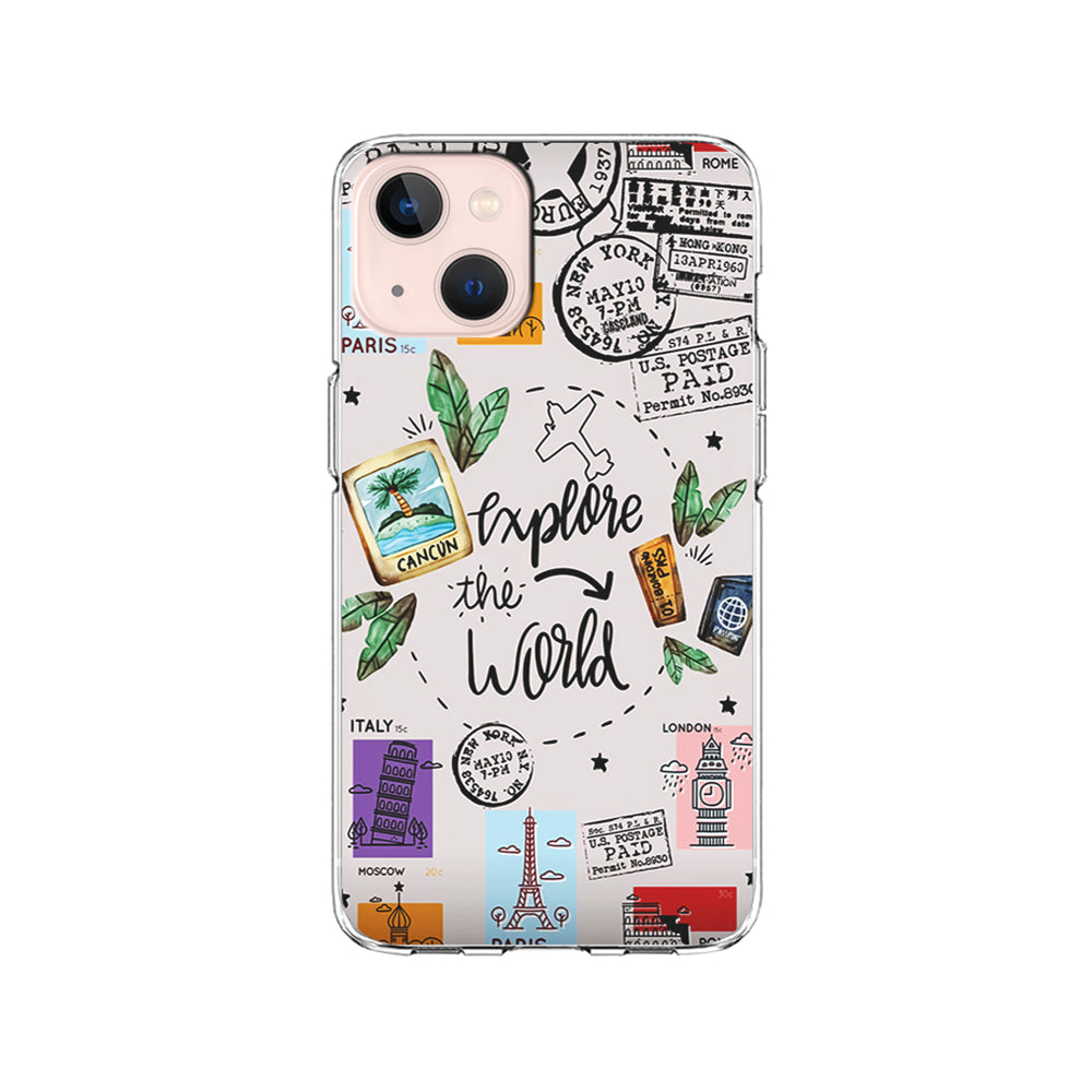 Explore The World Travel iPhone 15 Plus Case