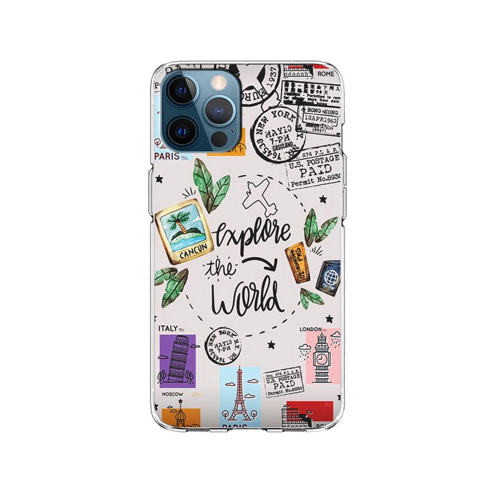 Explore The World Travel iPhone 15 Pro Case