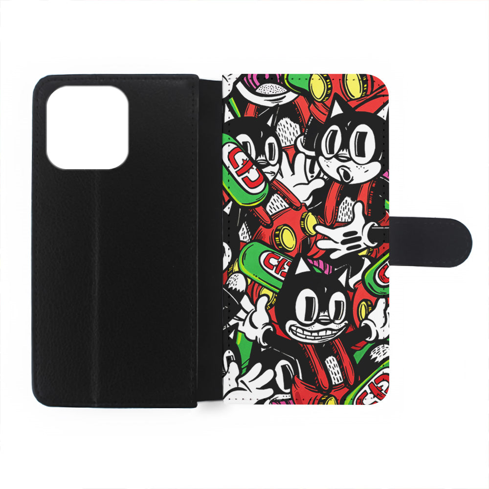 Felix The Cat Club Party iPhone 14 Case