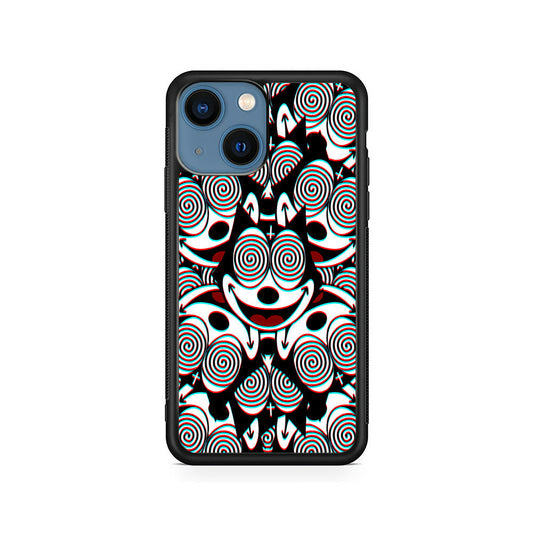 Felix The Cat Hypnotic iPhone 15 Plus Case