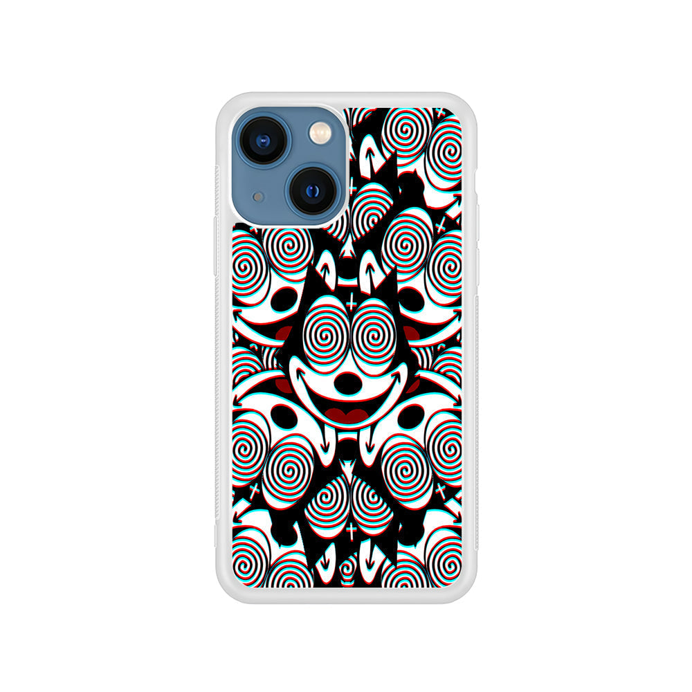 Felix The Cat Hypnotic iPhone 15 Plus Case