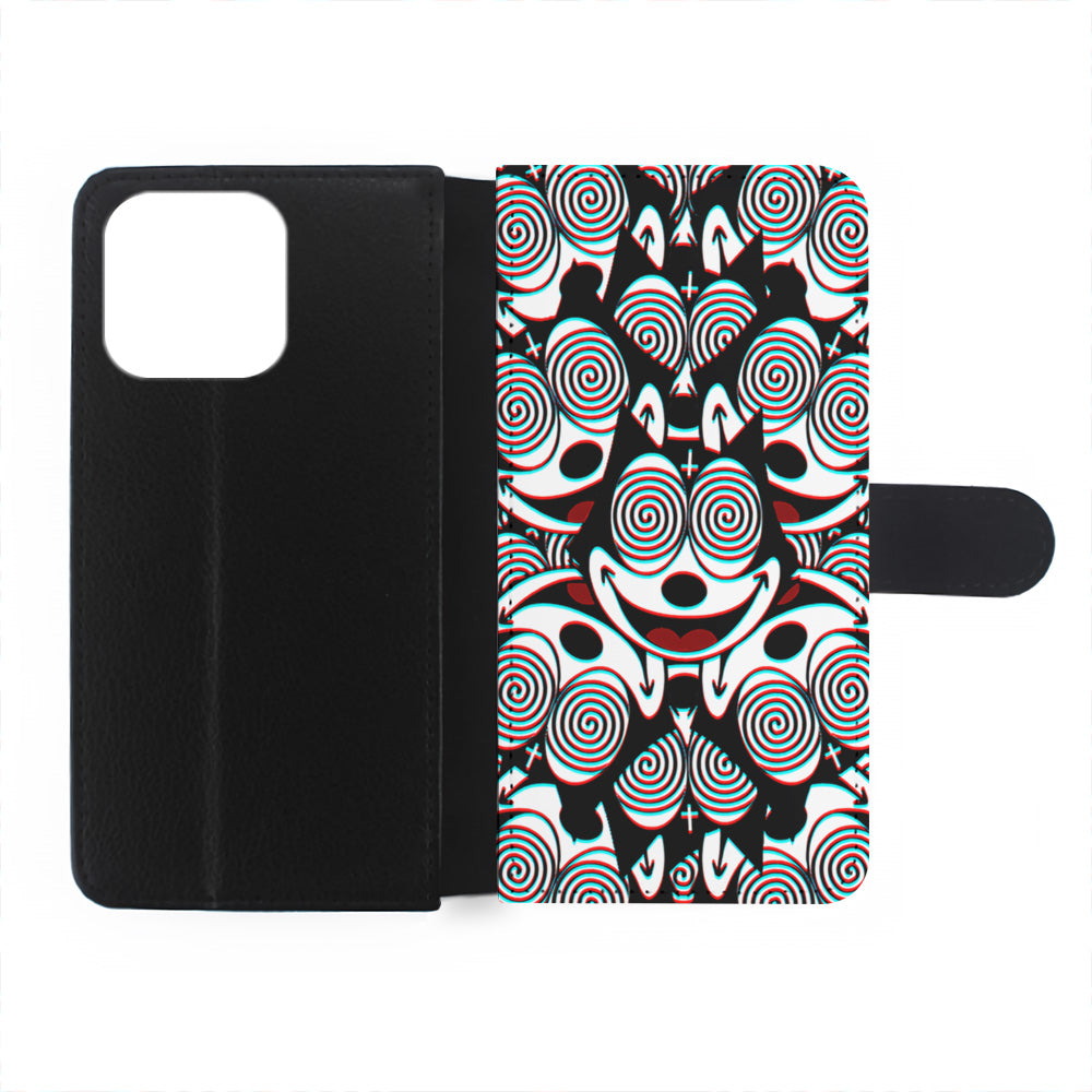 Felix The Cat Hypnotic iPhone 15 Plus Case