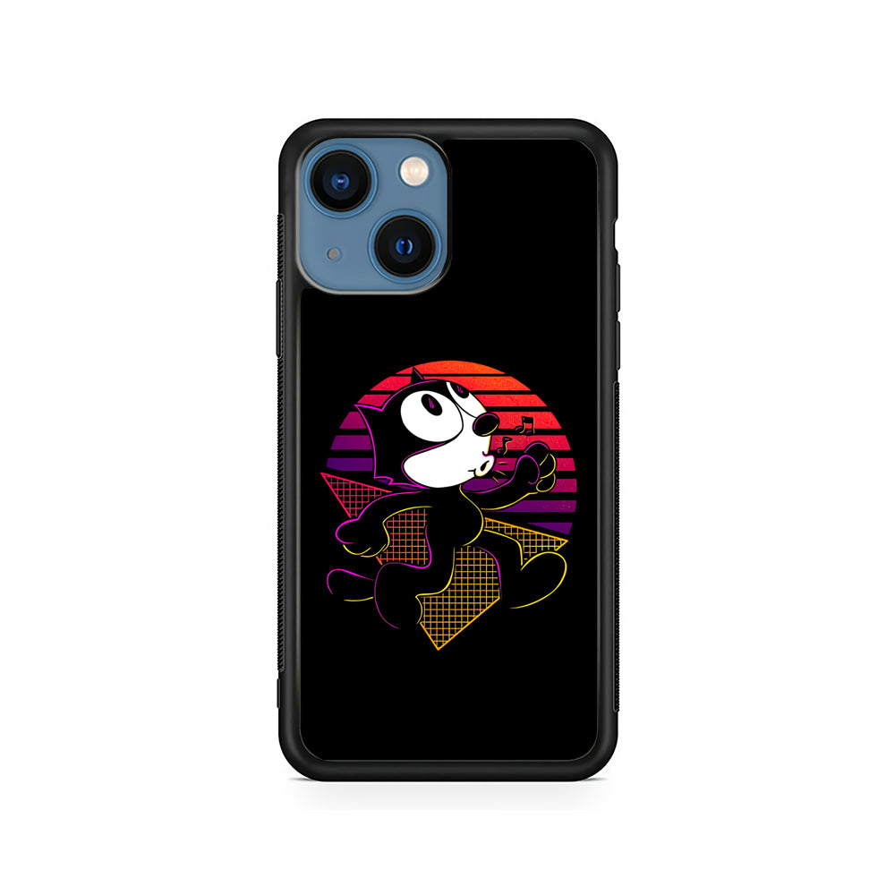 Felix The Cat Whistling iPhone 14 Case