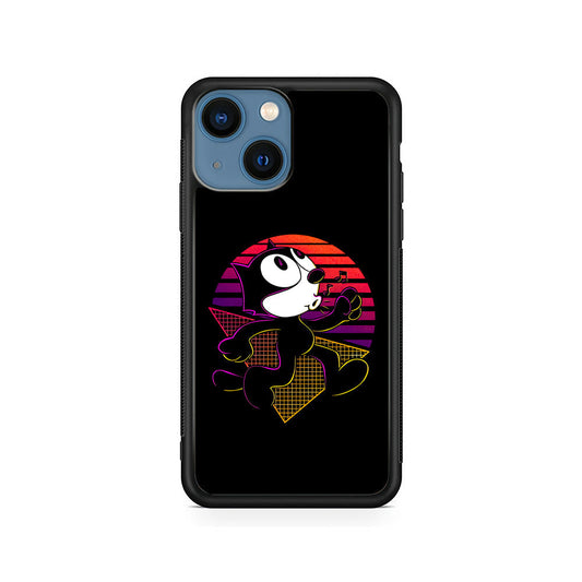 Felix The Cat Whistling iPhone 15 Plus Case