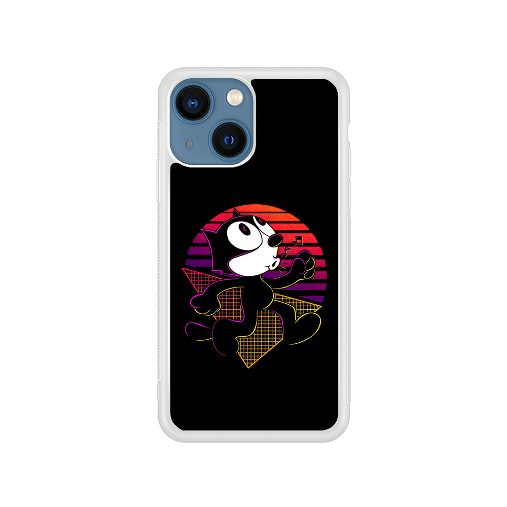 Felix The Cat Whistling iPhone 14 Case