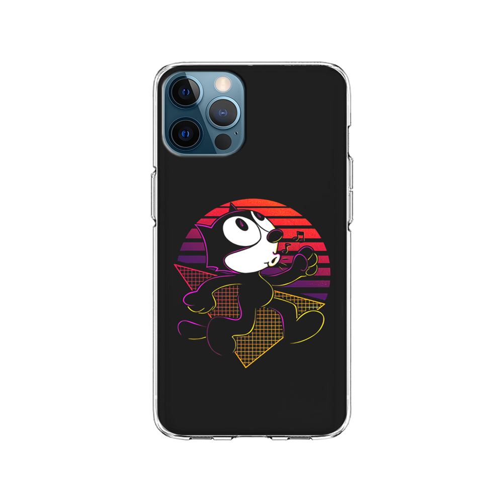 Felix The Cat Whistling iPhone 15 Pro Case