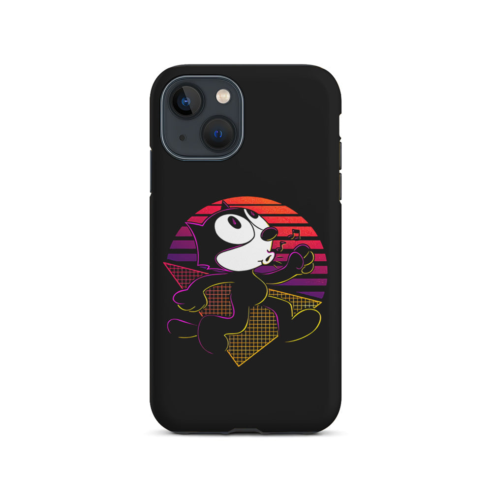 Felix The Cat Whistling iPhone 14 Case