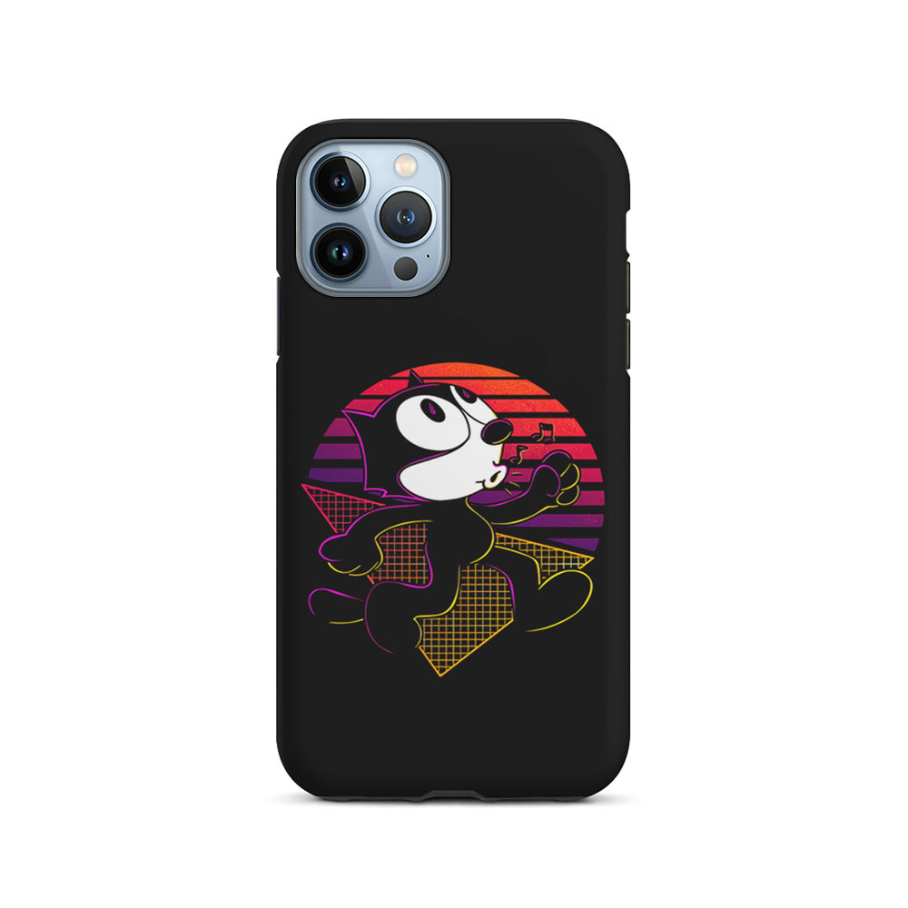 Felix The Cat Whistling iPhone 15 Pro Case