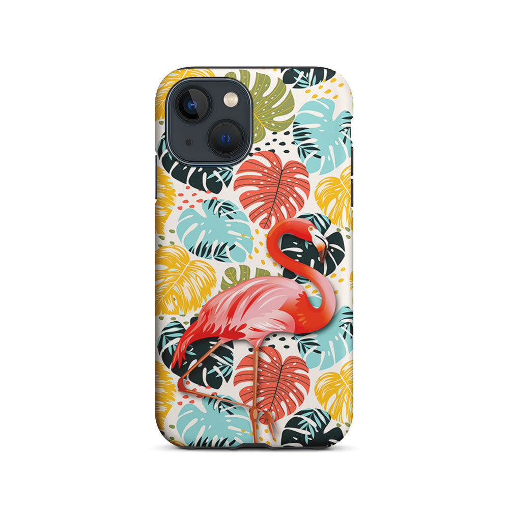 Flamingo Stand in Beauty iPhone 14 Case