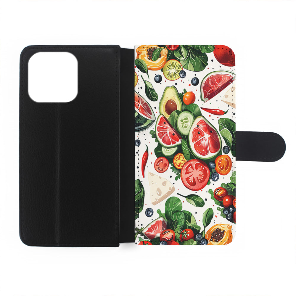 Fresh Organic Fruits and Vegetables iPhone 15 Plus Case